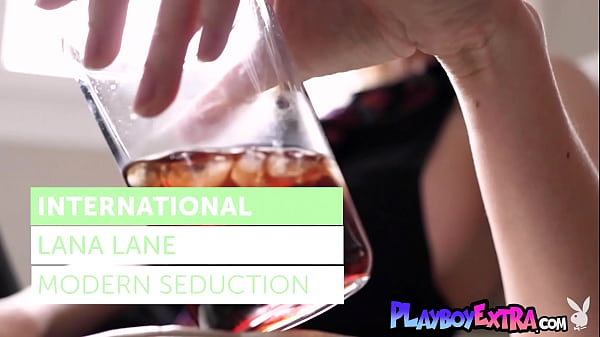 Blonde business woman Lana Lane ready to introduce her massive natural tits