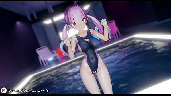 Connection Dance – Minato Aqua and Yozora Mel | MMD R-18 Virtual YouTuber