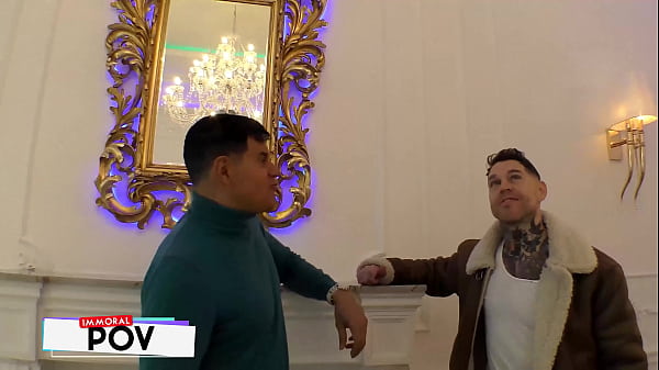 Double Teaming Ukrainian Supermodel Josephine In The New Condo!