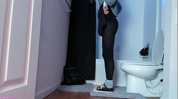 College Girl Wednesday Addams Peeing [Voyeur] Sage Eldritch