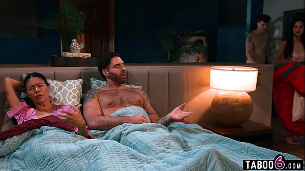 House renovation had this step family staying in the same room