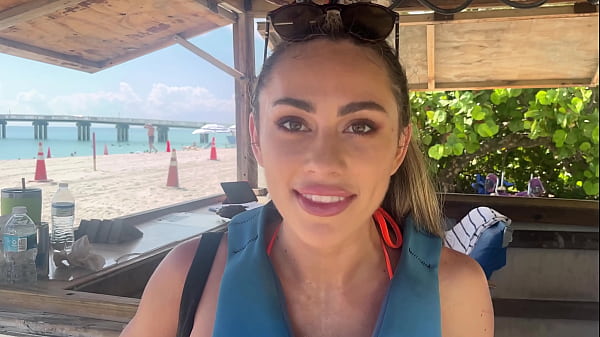 JetSki POV Fucking With Wild Mackenzie Mace And Aquatic Voyeurs. I LOVE MIAMI!!