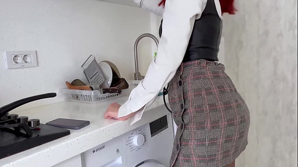 Lazy Maid Whipped And Creampied For Bad Work