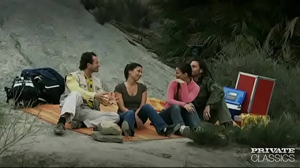 Mountain Mayhem: Vanessa & Claudia’s Outdoor DP Orgy