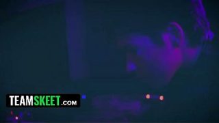 Cyberpunk Brooklyn Gray Cosplays a Futuristic Babe and Gets Creampied Hard